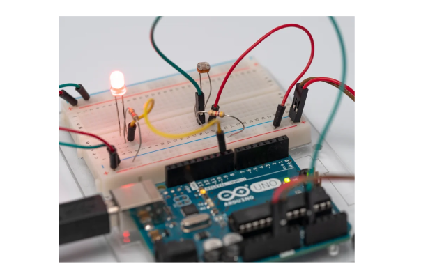 Demonstration of an Arduino light sensor